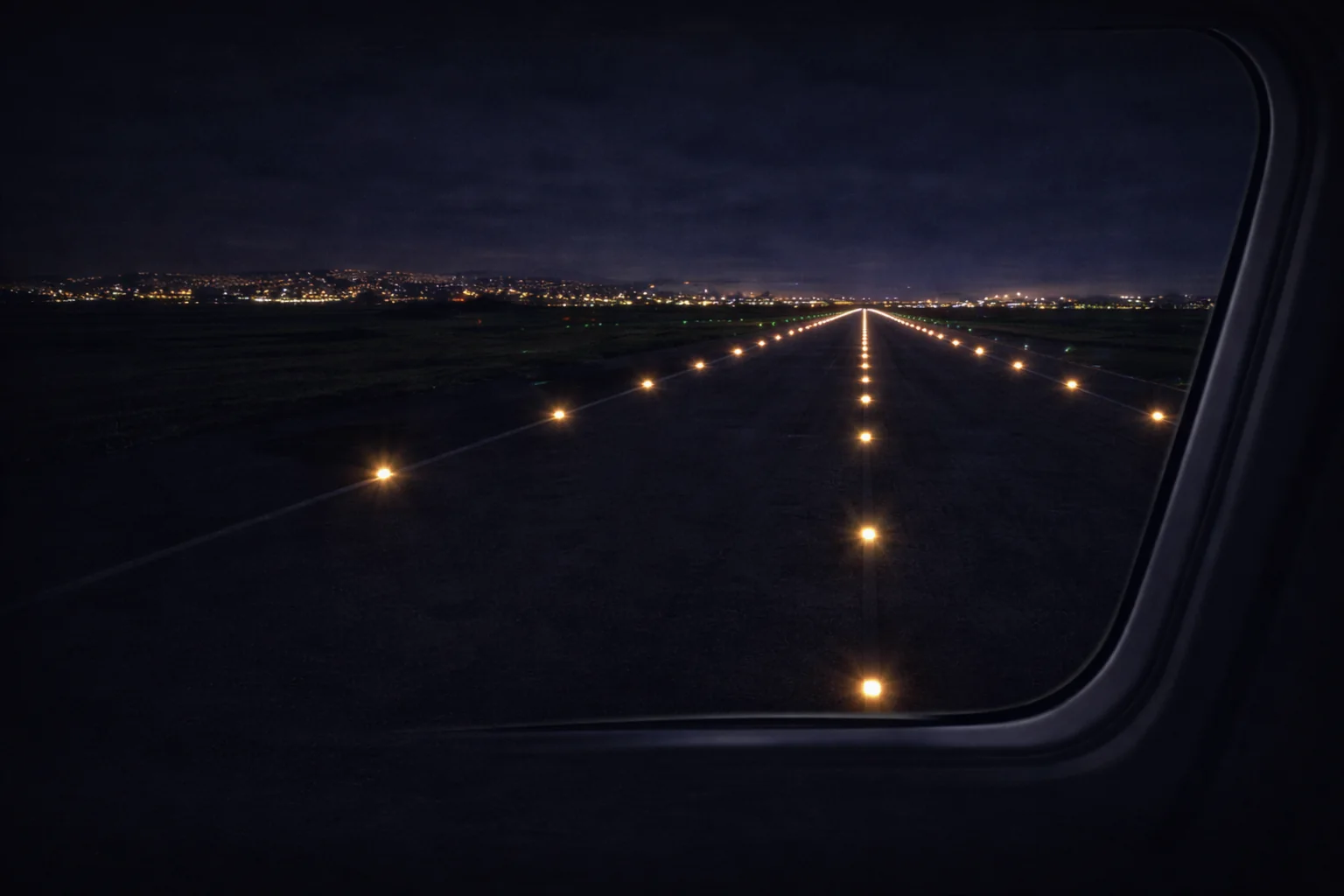 Aircraft wing above the clouds