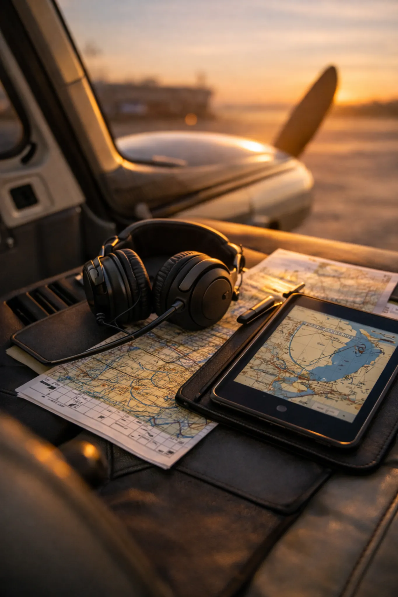 Learning support and briefing concept