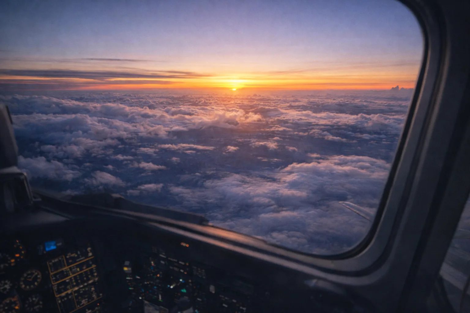 Poster-like aircraft transition